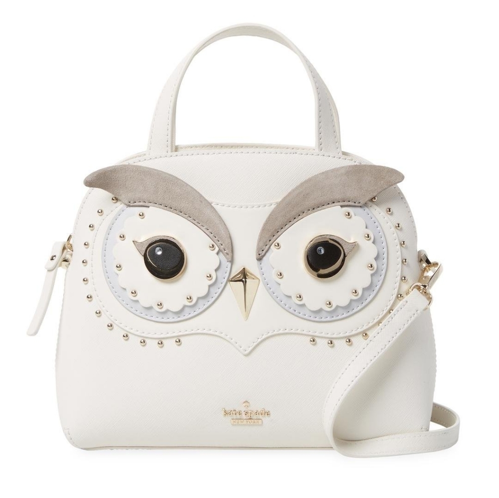 SOLD Kate Spade Star Bright Owl Small Lattie